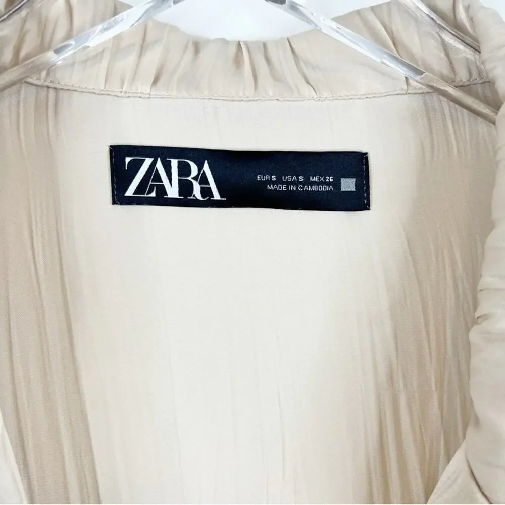zara satin